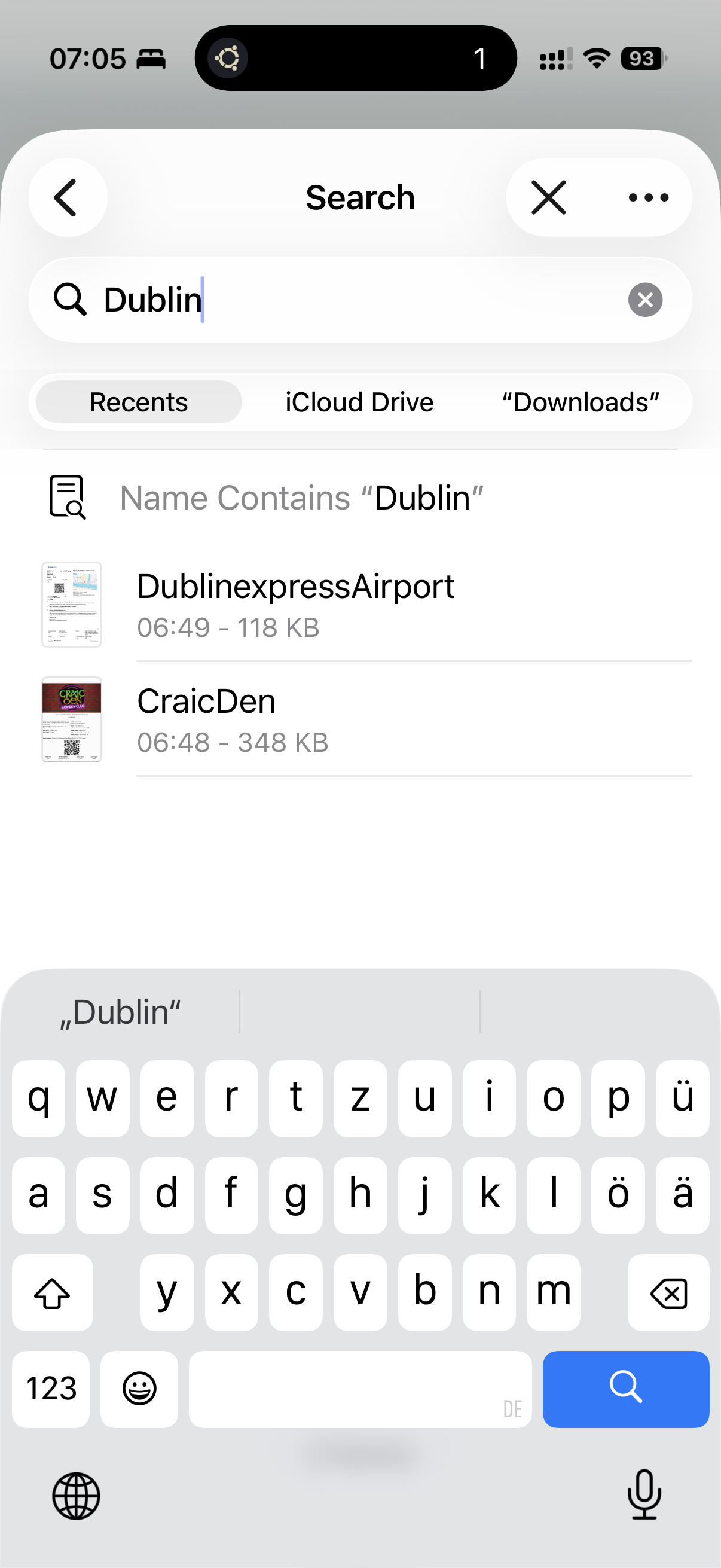 File picker for opening a document in ExplainThisDoc